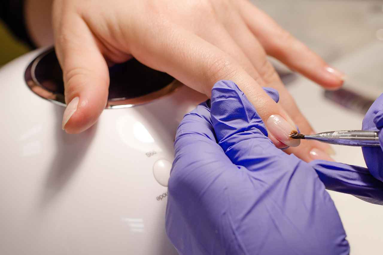Manicure french Instagram